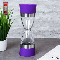 Мельница для специй и соли 20 см / TY-47 /уп 50/ сиреневая механическая - ГалеонТрейд фото 4