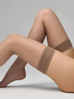 Sun Light 8 auto (30/5) чулки - sierra - Omsa фото 5