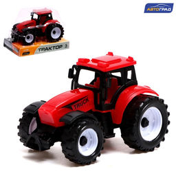 Трактор инерционный Фермер, цвет красный