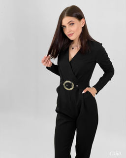 Комбинезон Сэйд (черный) - Nadi bordo фото 2