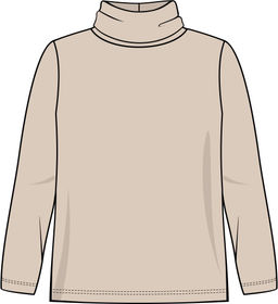 Свитер (водолазка) для девочки 61431 Бежевый* 595 Lets go - Let's go фото 3