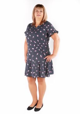 Платье Лариса черное - Марлен фото 2