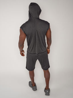 Спортивный костюм летний мужской темно-серого цвета 2264TC - FUYOUKAI фото 14