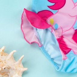 Купальник детский "Pinkie Pie", Мой маленький пони, рост 98-104 (30), голубой