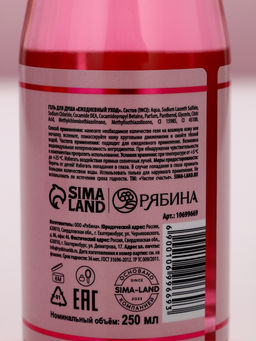 Гель для душа во флаконе шампанское GRL PWR, 250 мл, Чистое счастье  фото 7