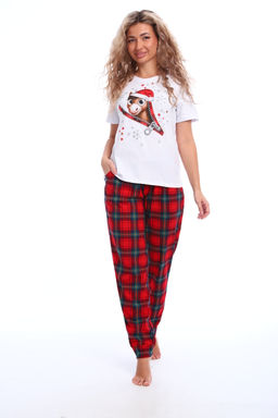 Пижама женская новогодняя Лошадка
