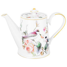 Чайник 1,1 л 23*12*17 см "Певчие птички" NEW BONE CHINA