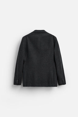 DOUBLE-BREASTED WOOL BLAZER - Zara фото 7