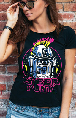 Футболка женская CYBER PUNK