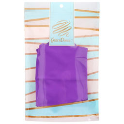 Купальник гимнастический Grace Dance, с шортами, с длинным рукавом, р. 42, цвет фиолетовый  фото 12