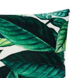 Наволочка декоративная Этель Тропики Листва 40х40 см, велюр  фото 2