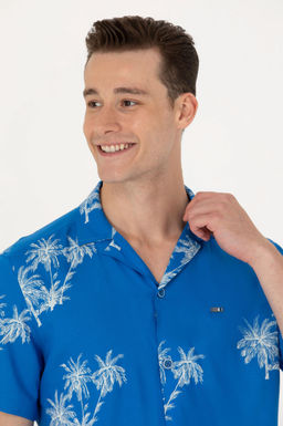 U. S. Polo Assn Мужская рубашка Saks с коротким рукавом - U.s. polo assn фото 2