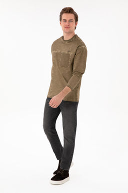 Скидка толстовка мужского хаки в корзине - U.s. polo assn фото 11