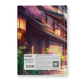 Светоч А239 Артбук (Скетчбук), мат.ламинация + выбор. лак., блок белый, 7Бц, A5 100 г/м2 сшивка 104 л. 4 шт. Лисичкины истории 01649  фото 3