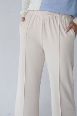10434 Брюки базовые айвори - Martichelli фото 3
