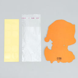 Цена за 10 шт. Пакет под сладости новогодний «Лиса», 11×6 см