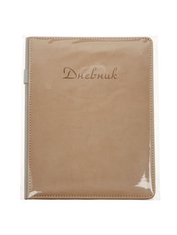 Дневник школьный 1-11 класс, лассе, обложка искуственная кожа коричневая, резинка для ручки   109690