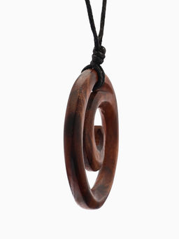 Кулон «Спираль», дерево соно