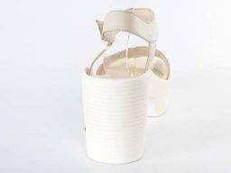 08-PED121-1 WHITE Босоножки женские (натуральная кожа) - Фабричный китай фото 5