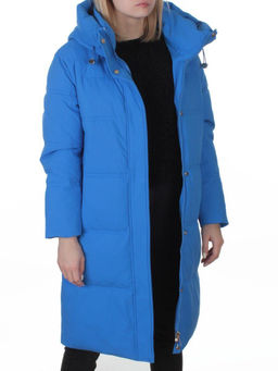 H24-620 BLUE Куртка зимняя женская (200 гр. холлофайбер)