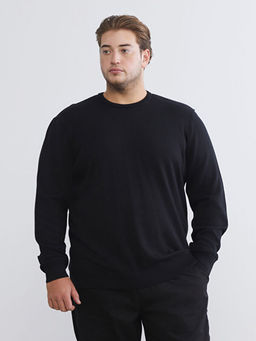 Bisiklet Yaka Basic Erkek Triko Kazak