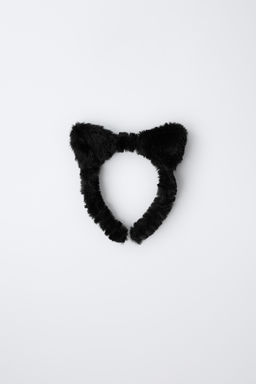 HEADBAND WITH FAUX FUR EARS - Zara фото 3