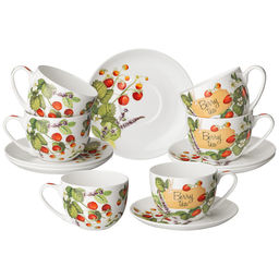 ЧАЙНЫЙ НАБОР LEFARD FRUIT BASKET НА 6 ПЕР. 12 ПР. 330 МЛ