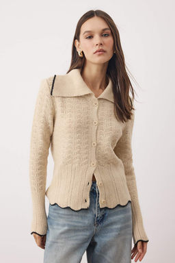 Tas Devrik Yaka Fitted Triko H?rka TWOAW26HI00073 - Trendyolmilla фото 5