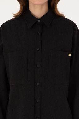 Kad_n Siyah Uzun Kollu G_mlek - U.s. polo assn фото 6