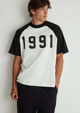 1991 Bask?l? Beyaz Reglan Tisort