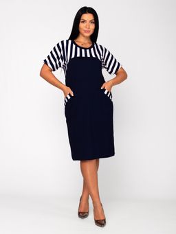 Платье женское вискоза ЭЛИЗАБЕТ ШИРОКАЯ ПОЛОСА