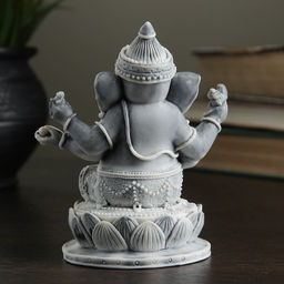 Фигурка «Ганеша на лотосе», мраморная крошка, 10.5 см
