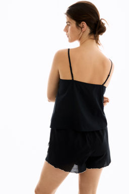 Pijama de algod?n con detalles bordados - H&m фото 9