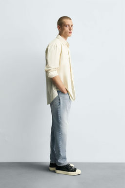 SLIM FIT CROPPED JEANS - Zara фото 4
