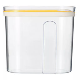 ЁМКОСТЬ ДЛЯ СЫПУЧИХ ПРОДУКТОВ С КРЫШКОЙ (СЛАЙДЕРОМ) 1Л (Желтый) - Phibo фото 4