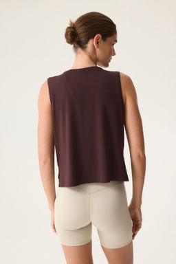 Camiseta de deporte boxy sin mangas con DryMove - H&m фото 7