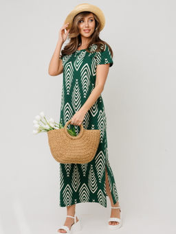 Платье женское П-197 (кулирка) Жёлтая - Elenatex фото 8