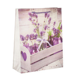 Цена за 12 шт. Пакет подарочный 18х24х8,5 Лаванда / 5292-S /уп 12/720/ - Галеонтрейд фото 3