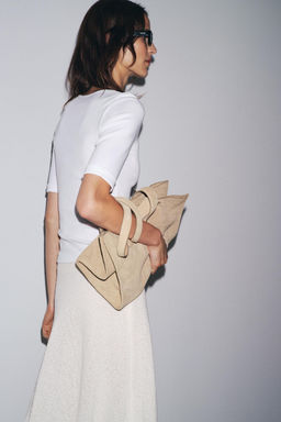 WASHED COTTON T-SHIRT - Zara фото 3