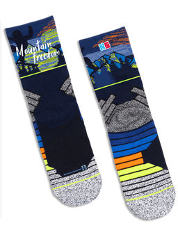 Термоноски 18з13024 салат/ультрамарин - Nikastyle фото 3