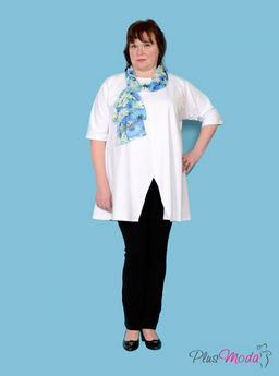 Туника Модель №9 размеры 52-66 - Plusmoda фото 7