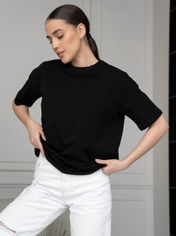 Футболка унисекс Оверсайз, цв. Черный