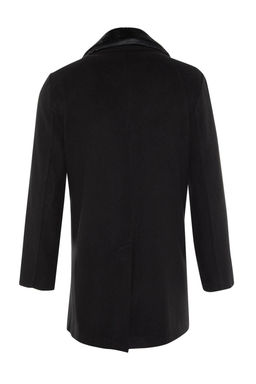 TRENDYOL MAN Siyah Regular Fit Kurk Yakal? K?sl?k Kase Kaban TMNAW21KB0063 - Trendyolmilla фото 7