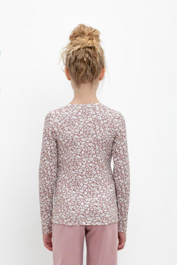 Crockid _ КР 302314/серая пудра,винтажные цветы к445 джемпер для дев  фото 5