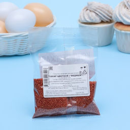 Кондитерская посыпка Сахар, медный, 50 г - Simaland фото 3