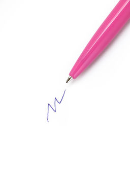 Ручка шариковая, синяя паста, пластиковый корпус, автоматическая 0.7 мм С 8 марта, самая лучшая