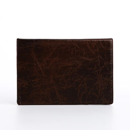 Цена за 2 шт. Обложка для паспорта, цвет коричневый