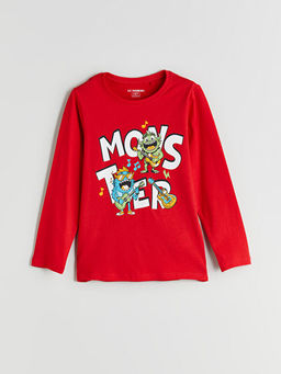 Bisiklet Yaka Erkek ?ocuk Pijama Tak?m?