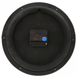 Часы настенные Летний сад д24,8см, h4,5см, мягкий ход, циферблат Цветы белый; цифры арабские, золотой; корпус пластик, золотой; в коробке (Китай) - Домашняя мода фото 4