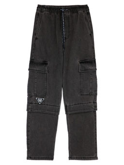 32411327 Брюки джинсовые утепленные флисом для мальчиков